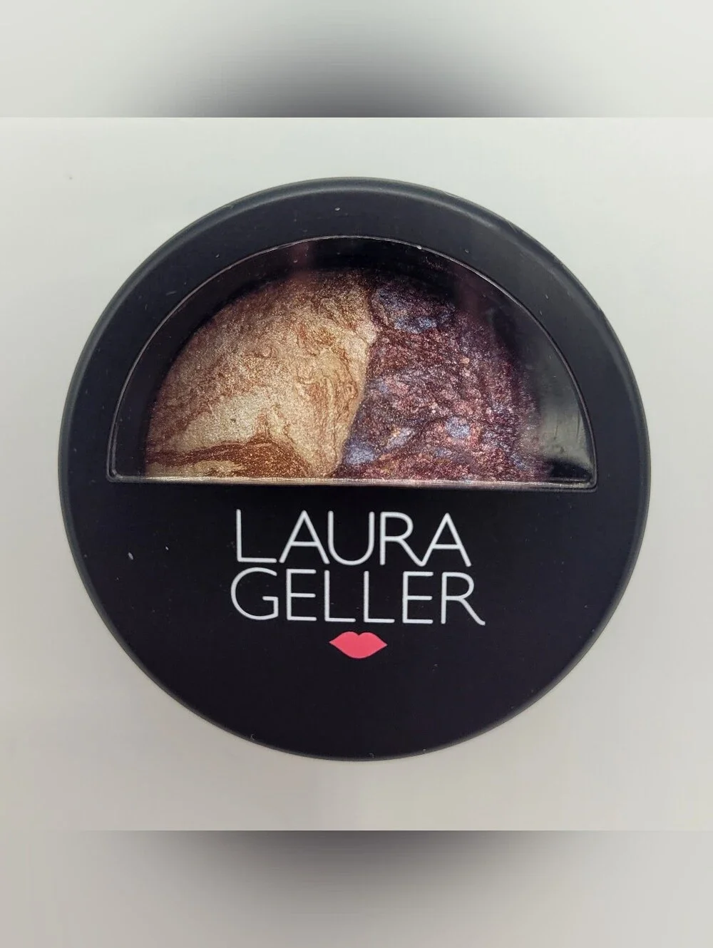 Laura Geller Baked Marble Eyeshadow Duo in Rome / Milan Brand New 0.06 oz/1.8g